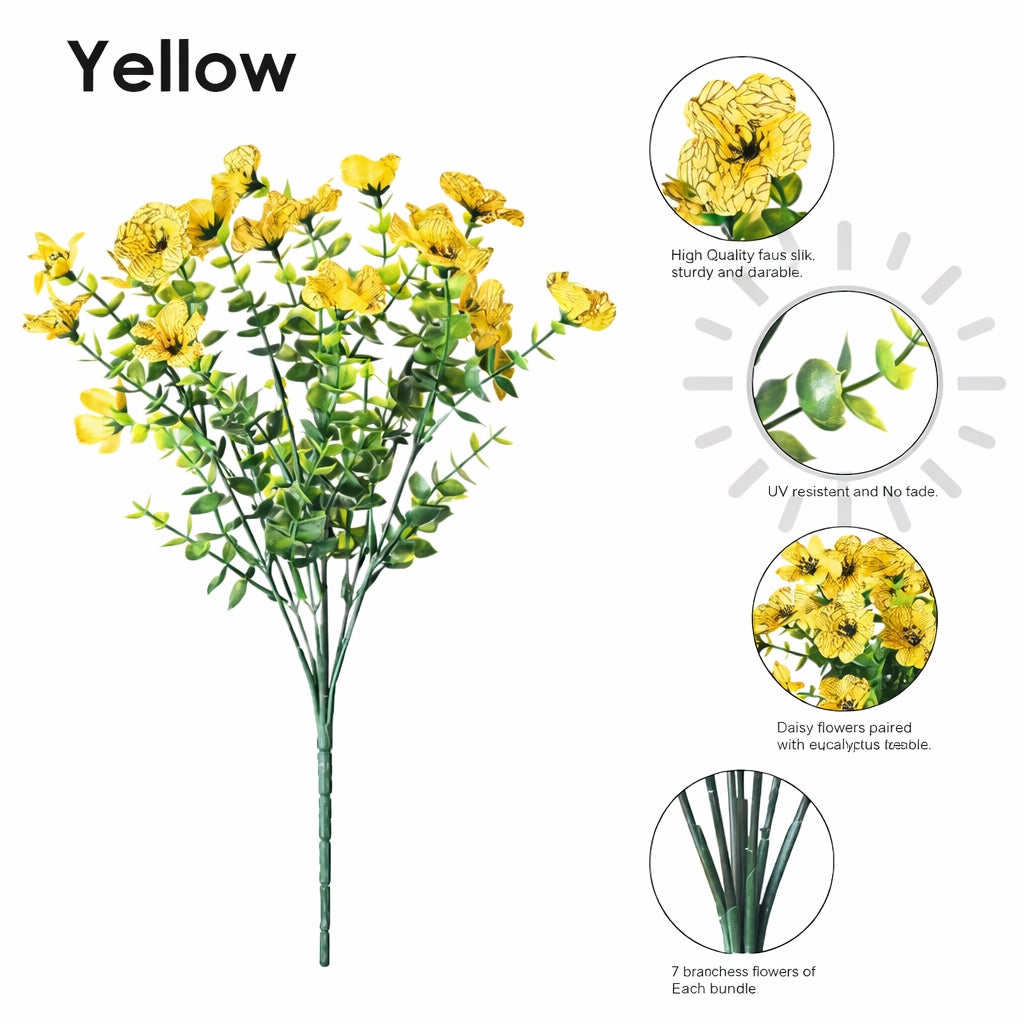 🎁 Hot Sale 50% OFF🎉Realistic UV-Resistant Outdoor Flowers – Zero Maintenance