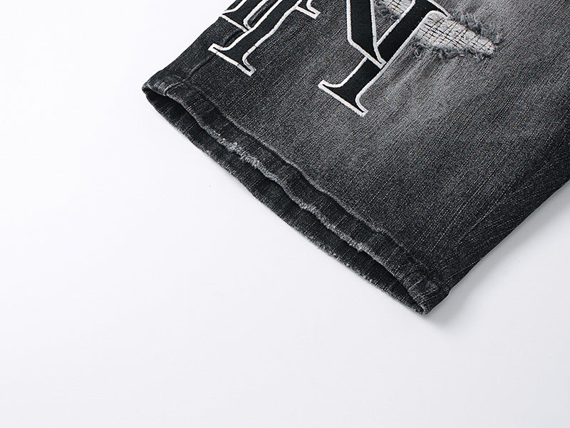 Amiri Fashion Denim Shorts #MR-AM605