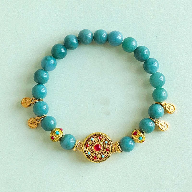 Manifest Your Best Life: The Spinning Fortune Compass Bracelet