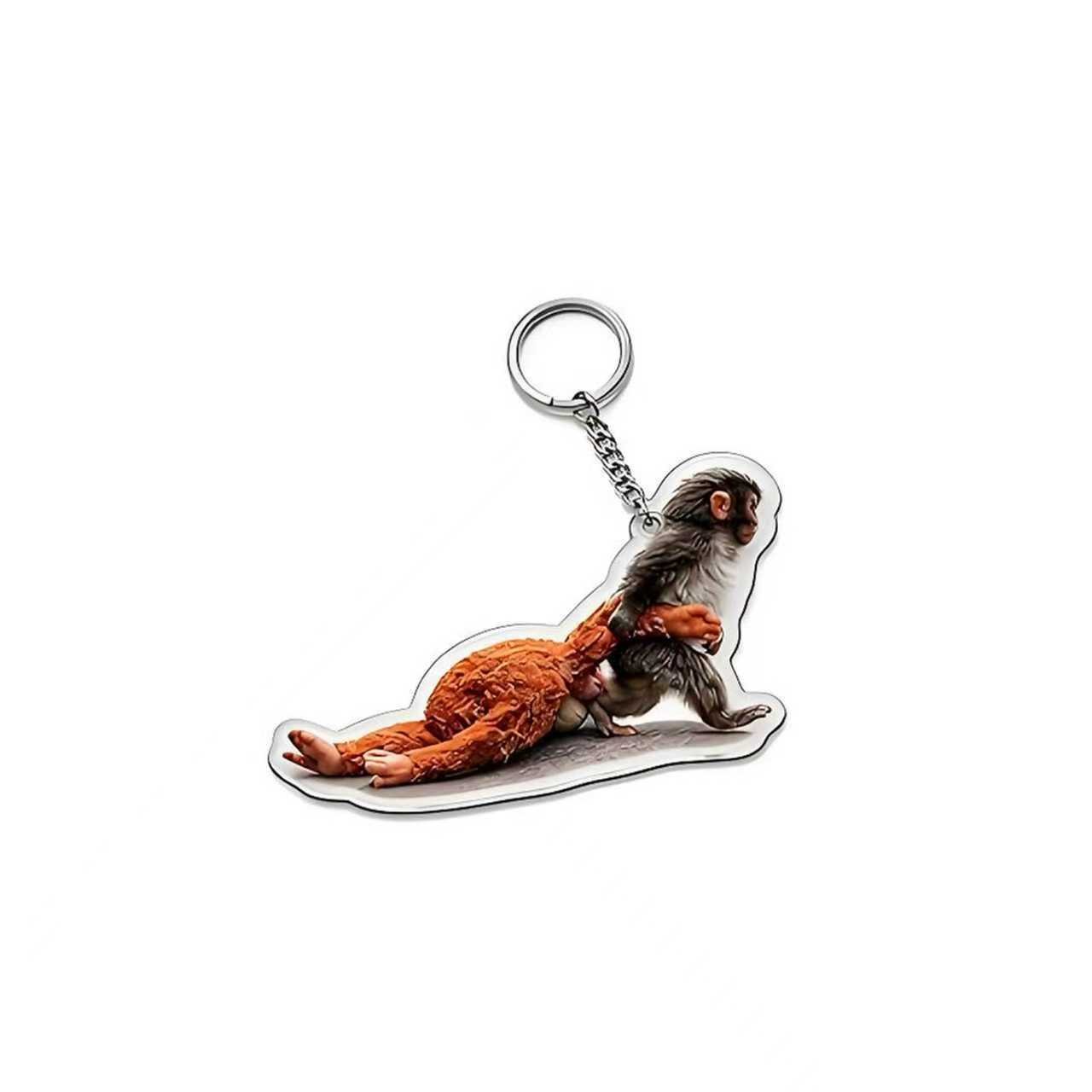 🔥Last Day 49% OFF - 💕Viral Panchi Monkey Keychain🐵