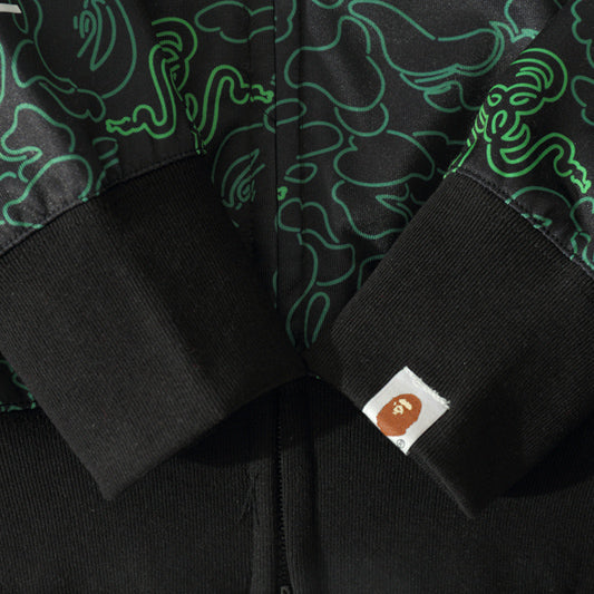 BAPE Shark Snake Zipper Hoodies