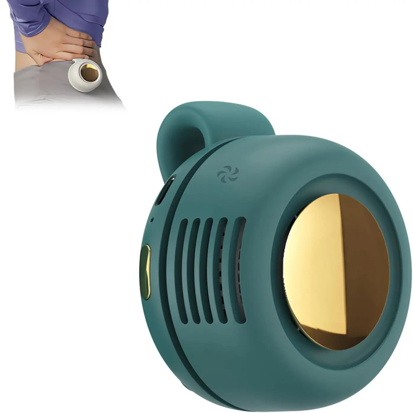 🌀✨Mini Bladeless Fan - Portable, rechargeable, and silent
