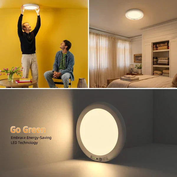 🔥Rechargeable Motion Sensor Ceiling Light with Remote(🔥Buy 2 Free Shipping🔥)