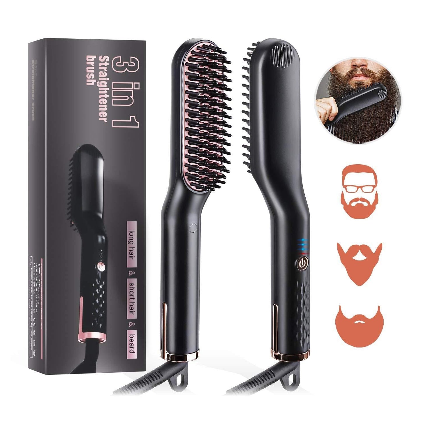 🔥Spring Sales 55% OFF - -Professional Men's Beard Straightener