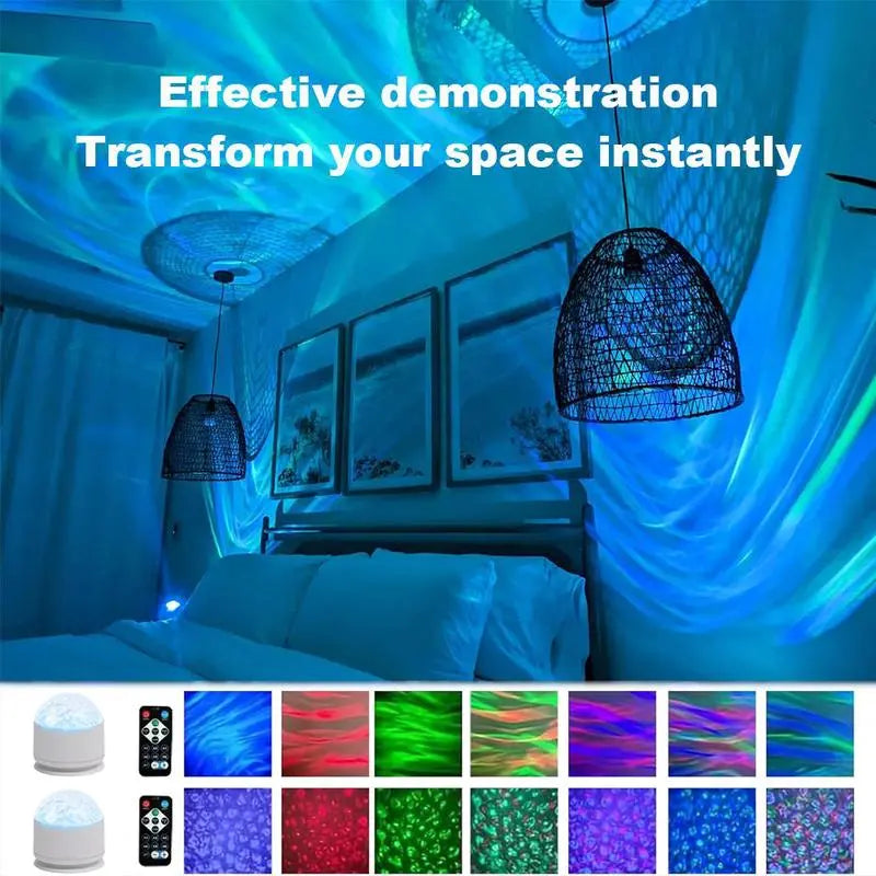 🌟16 Color Changing Star Projector with Remote Control