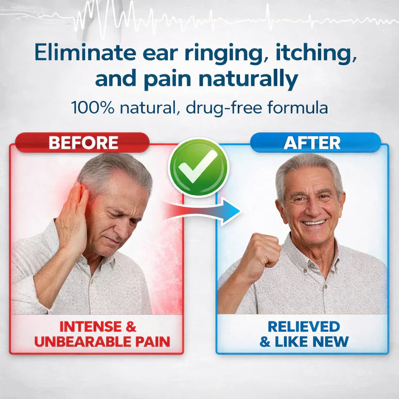 👂Tinnitus Ear Drops — Cleans Earwax, Relieves Tinnitus