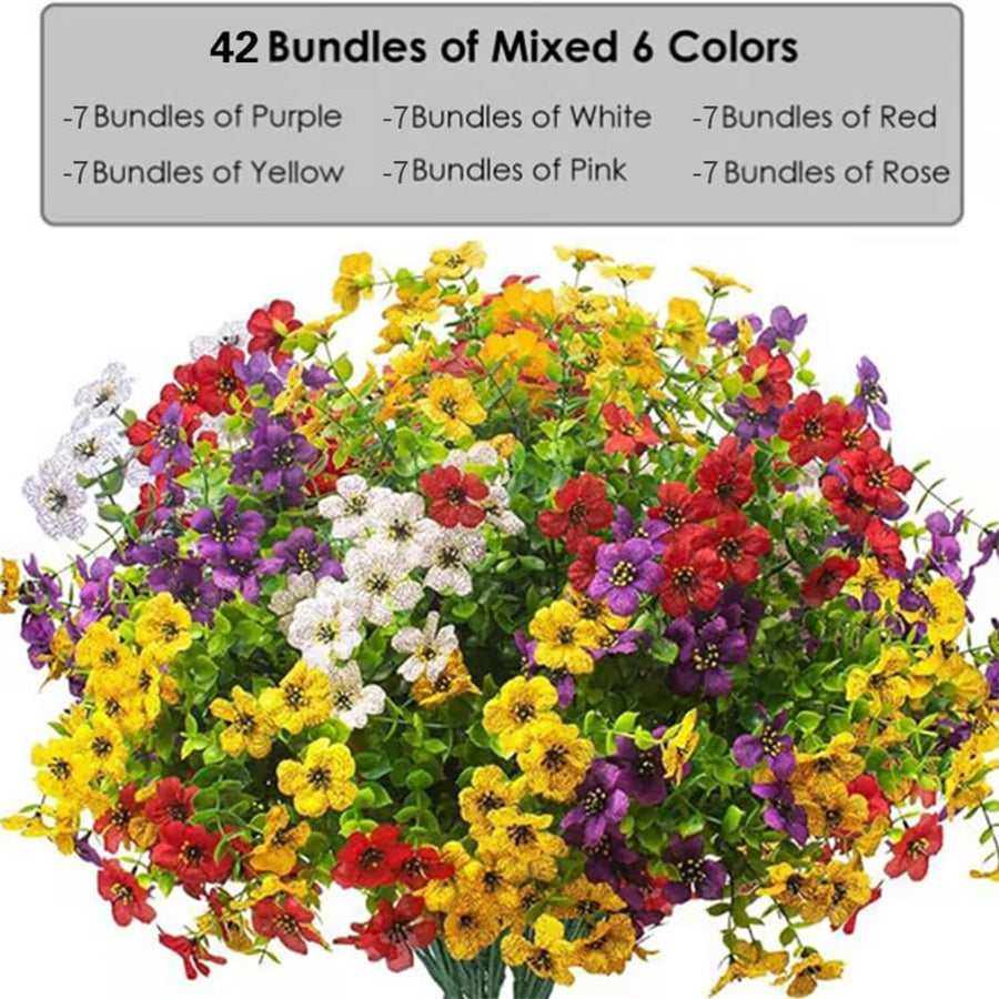 🎉 Hot Sale 49% OFF🎉Realistic UV-Resistant Outdoor Flowers – Zero Maintenance