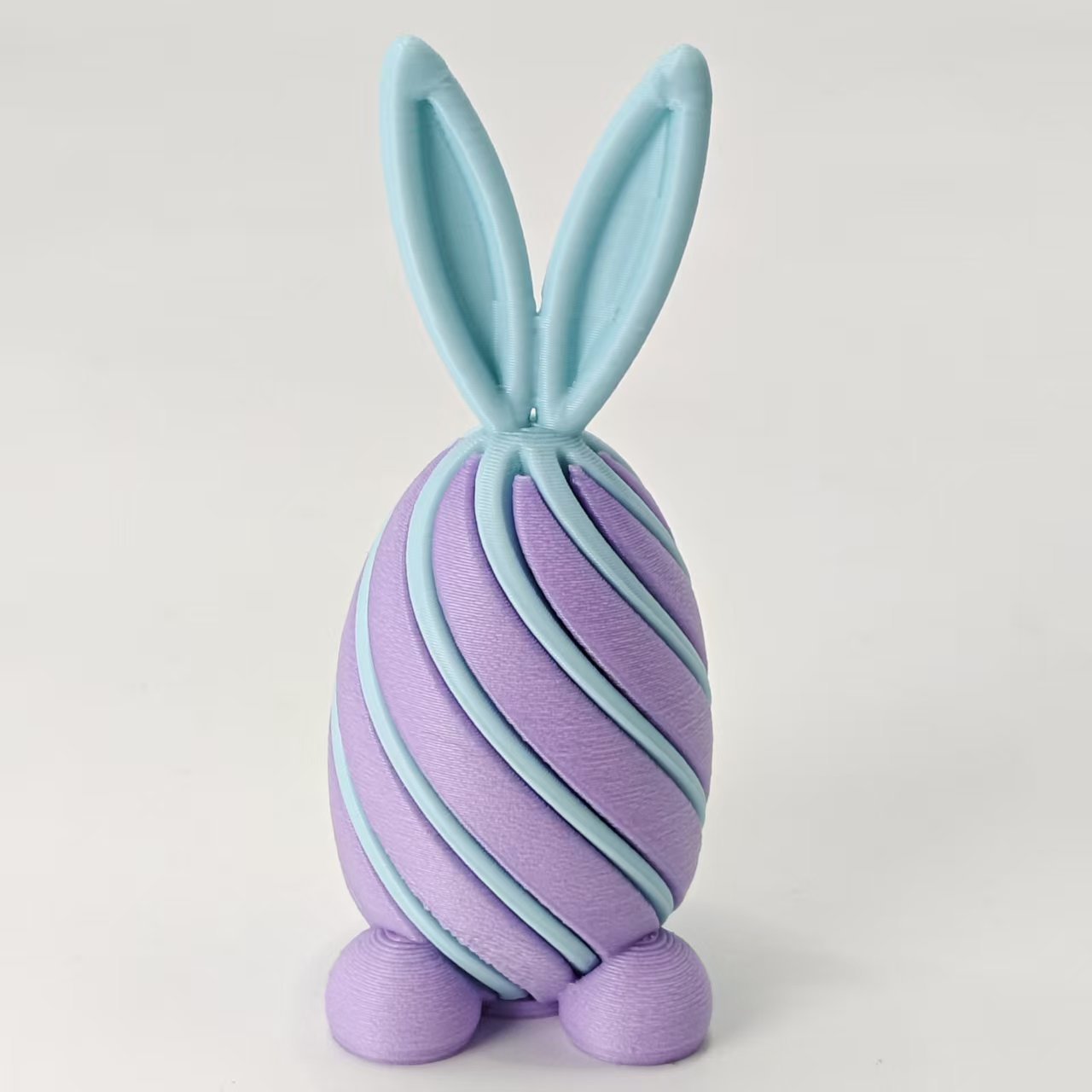 🐰🎉 3D Printed Easter Bunny Egg Fun Rotating Toy
