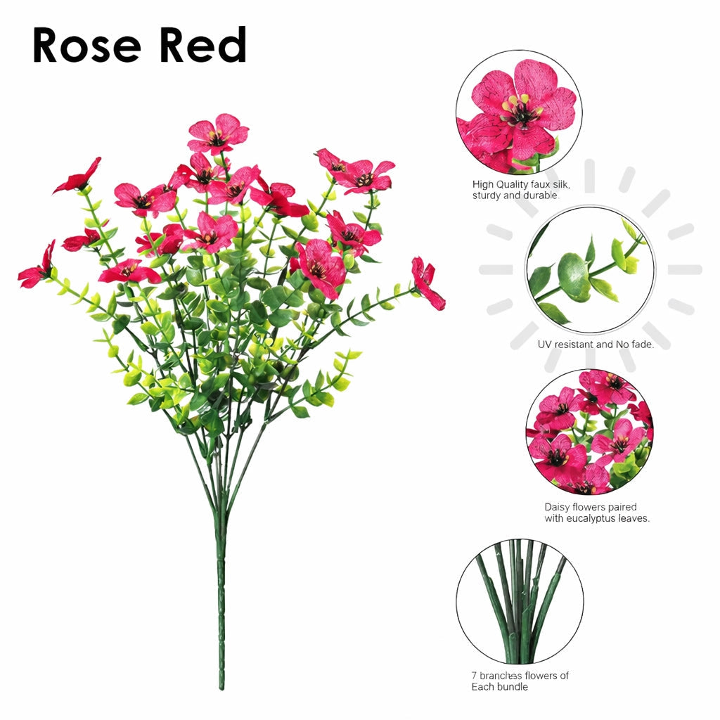 🎁 Hot Sale 50% OFF🎉Realistic UV-Resistant Outdoor Flowers – Zero Maintenance