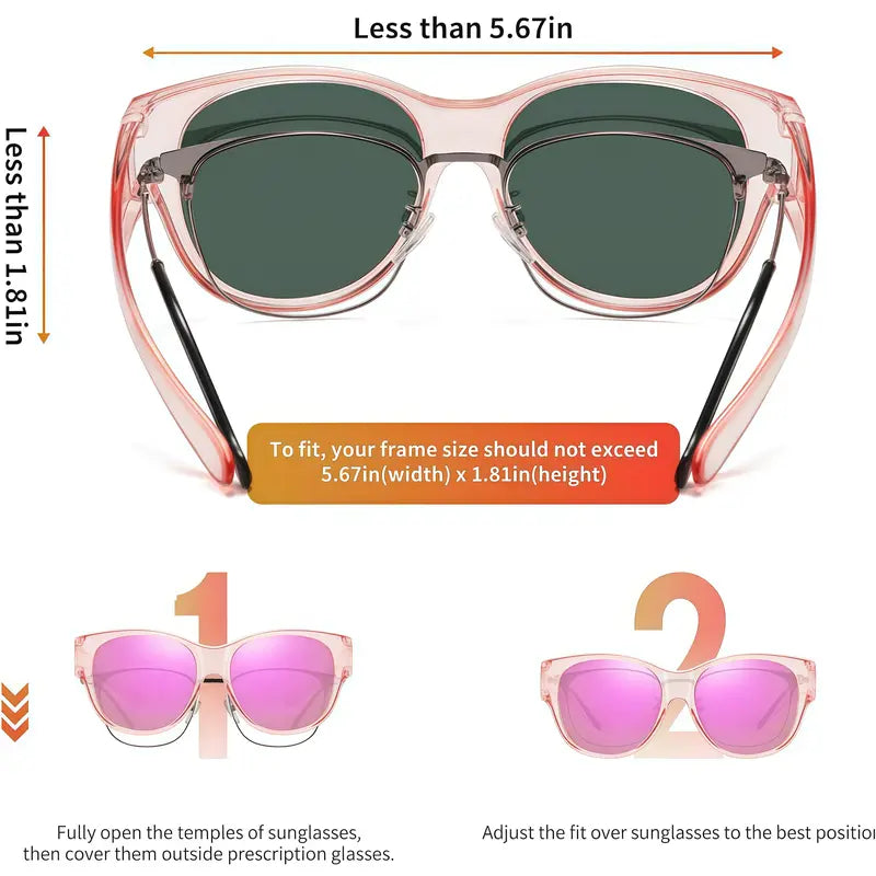 ☀️👓Polarized Fit-Over Prescription Sunglasses