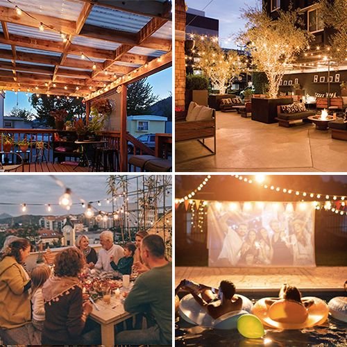 🔥Last Day Special Sale 70% OFF - Smart Auto-Sensing LED Outdoor String Lights