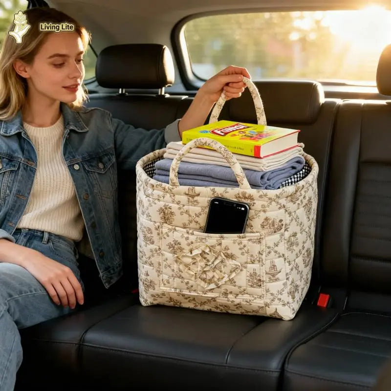 🚗🧺Car Storage Basket Organizer