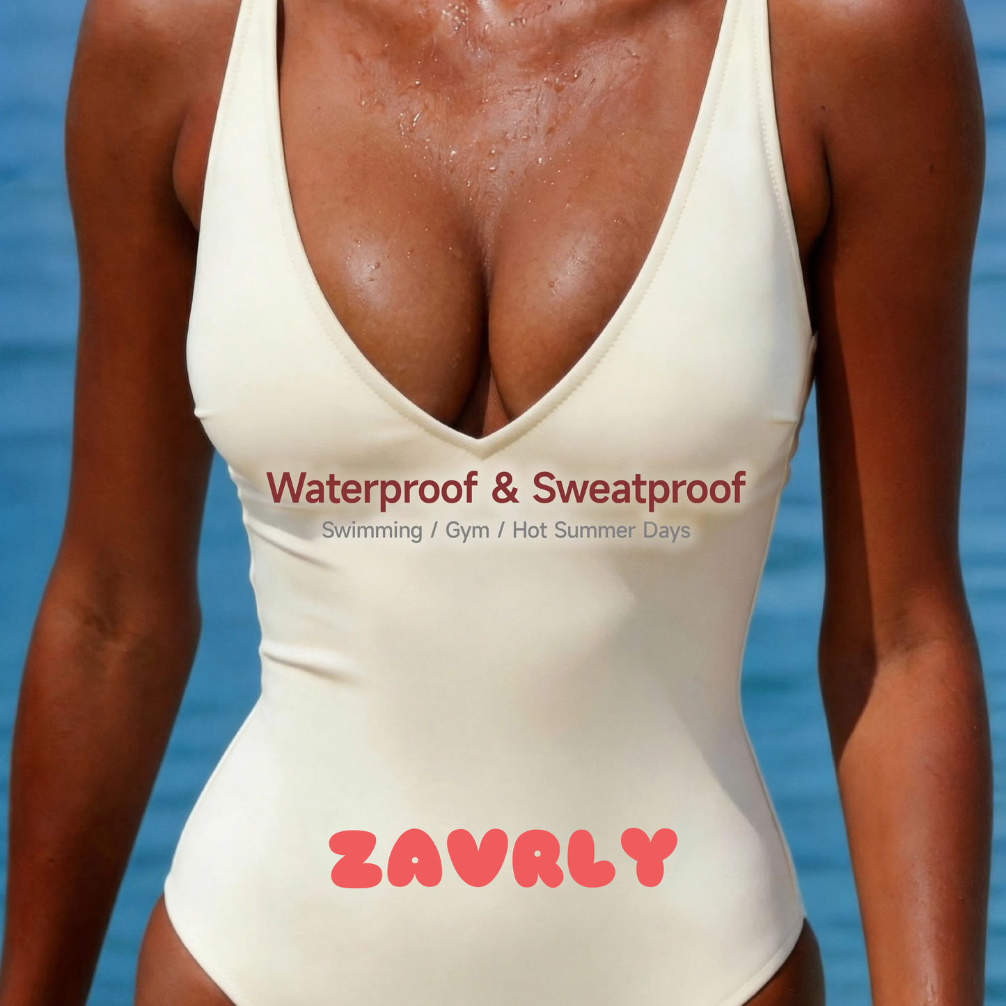 #1 Push-up Sticky Bra – Waterproof & Sweat-proof, With Storage Board & Replaceable Adhesive Pads