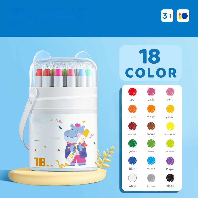🖍️ Twist & Wash Crayons — The Safest, Most Washable Crayon Set for Kids 🧼✅
