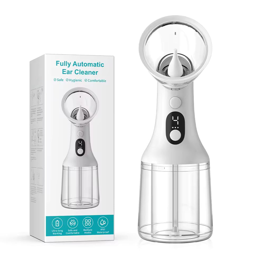 No More Risky Ear Cleaning! Safe Electric Ear Wax Remover