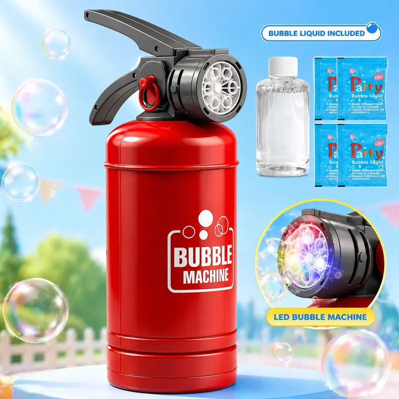 🫧Portable fire extinguisher bubble machine for children🔥