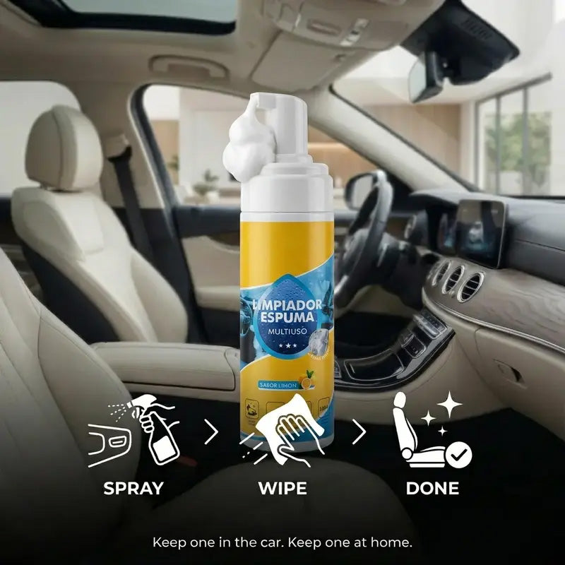 🚗🧼4-in-1 Multi-Enzyme Foam Spray Cleaner