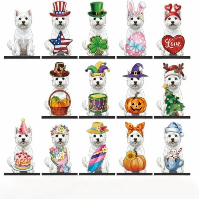 🐾 Let Your Pet "Live" on Your Desk! Customizable Wooden Ornament 🎩