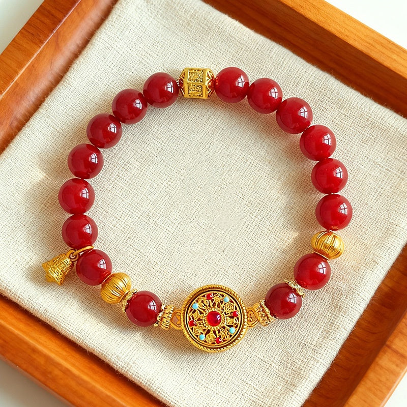 Manifest Your Best Life: The Spinning Fortune Compass Bracelet