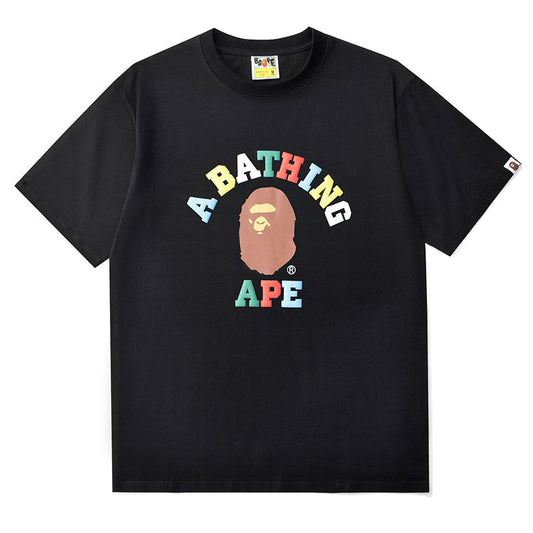 BAPE Color Camo College T-Shirts