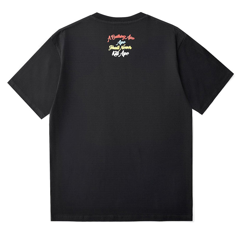 BAPE Color Camo College T-Shirts