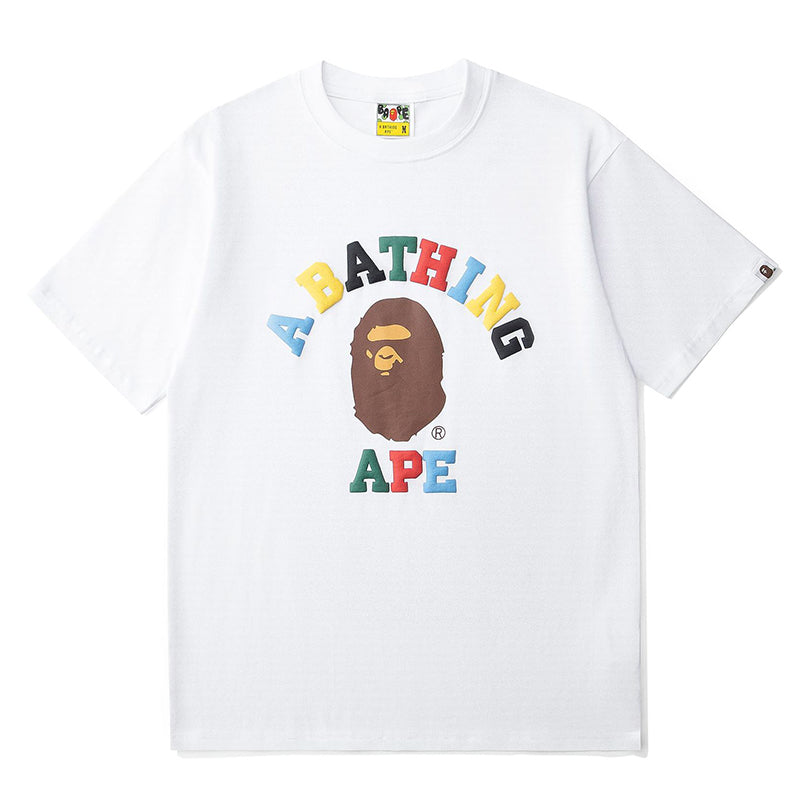 BAPE Color Camo College T-Shirts