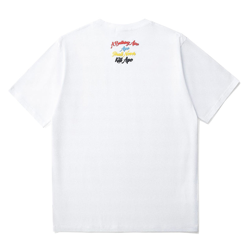 BAPE Color Camo College T-Shirts