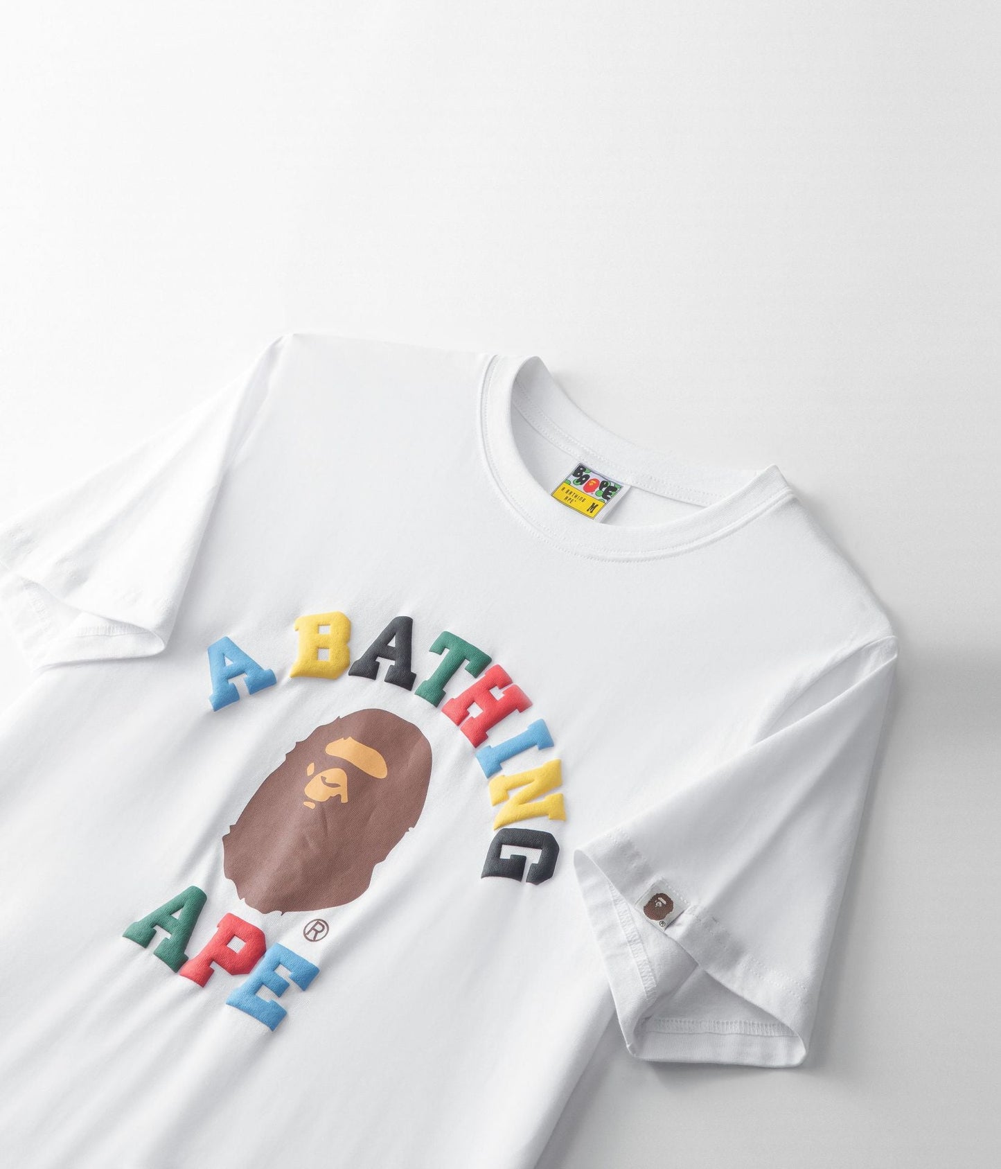 BAPE Color Camo College T-Shirts
