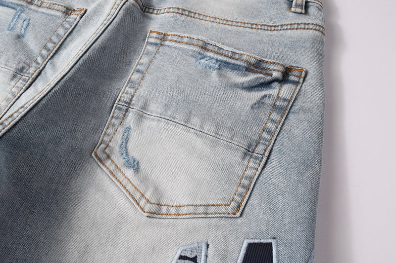 Amiri Fashion Denim Shorts #6008
