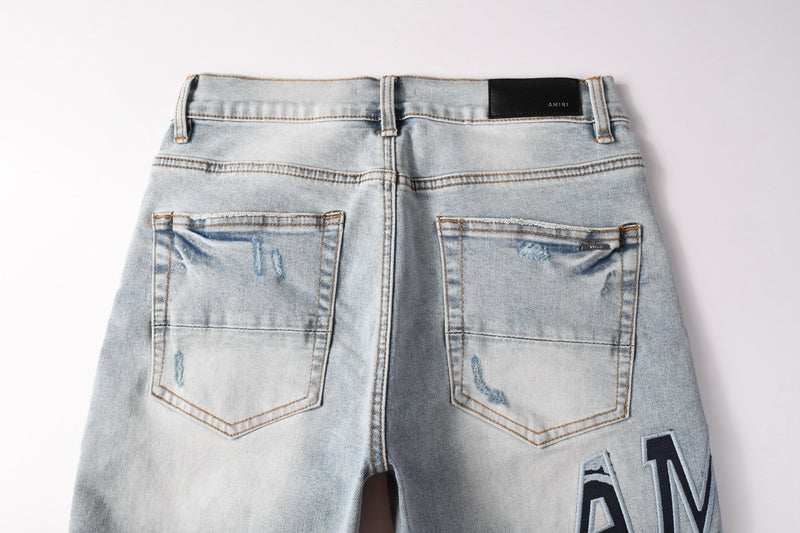 Amiri Fashion Denim Shorts #6008