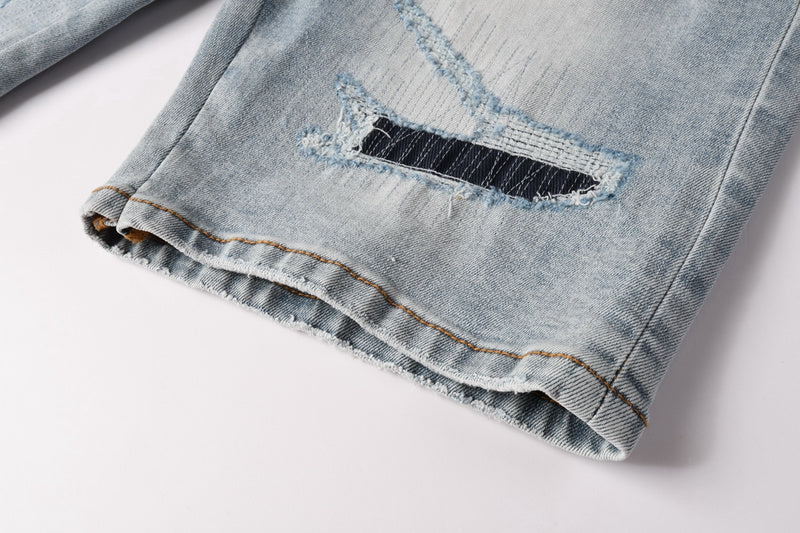 Amiri Fashion Denim Shorts #6008