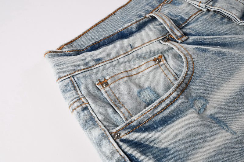 Amiri Fashion Denim Shorts #6008