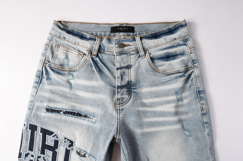 Amiri Fashion Denim Shorts #6008