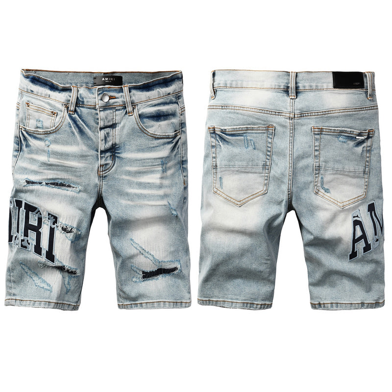 Amiri Fashion Denim Shorts #6008