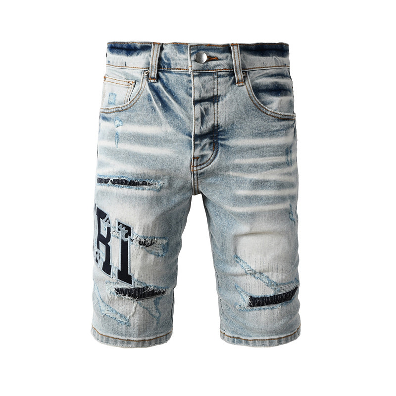 Amiri Fashion Denim Shorts #6008