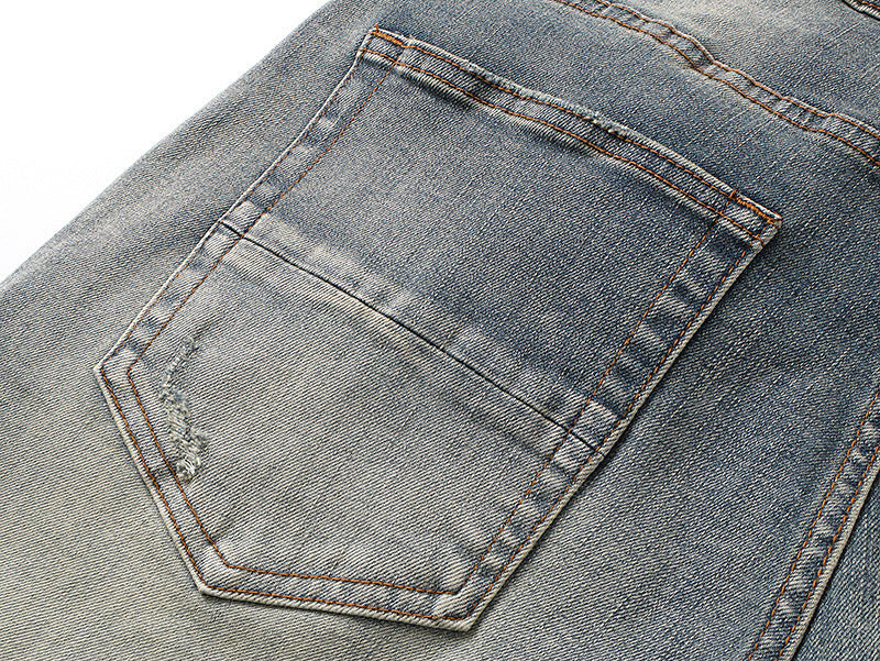 Amiri Fashion Denim Shorts #MR-AM603