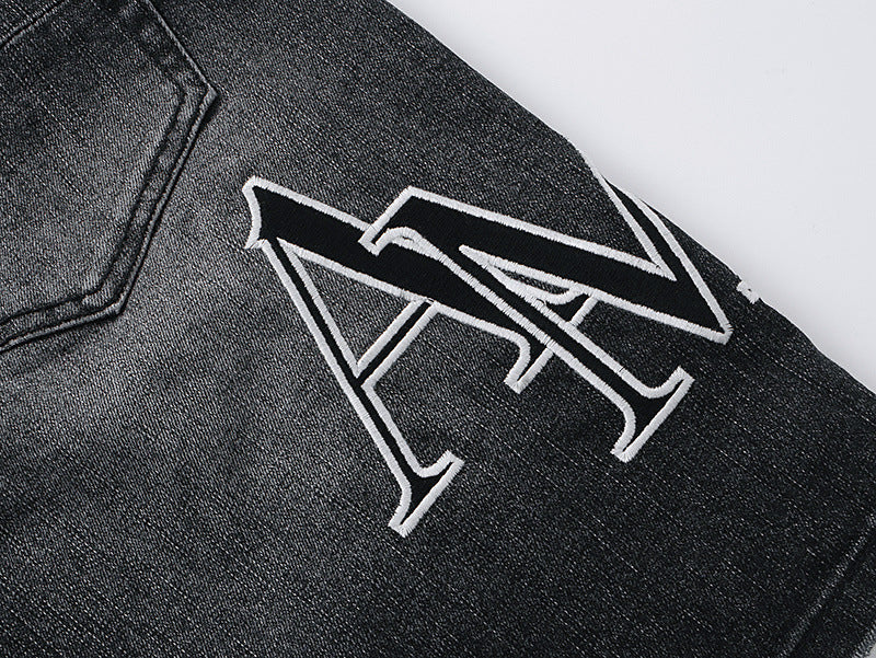 Amiri Fashion Denim Shorts #MR-AM605