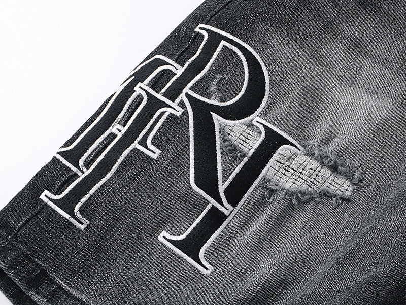 Amiri Fashion Denim Shorts #MR-AM605
