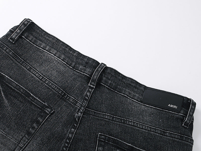 Amiri Fashion Denim Shorts #MR-AM605