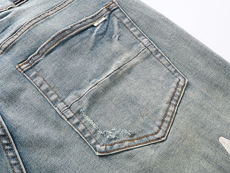 Amiri Fashion Denim Shorts #MR-AM608