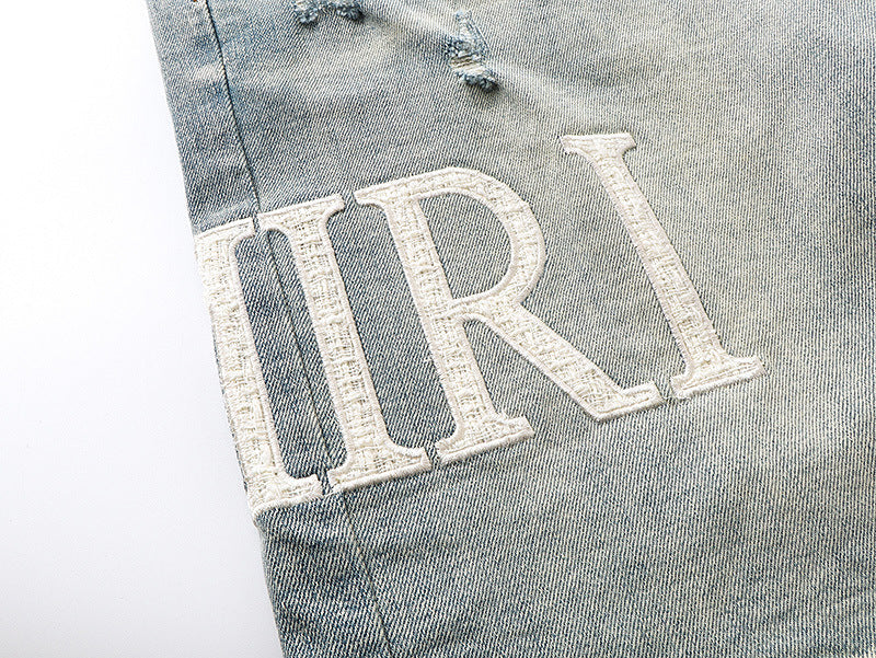 Amiri Fashion Denim Shorts #MR-AM608