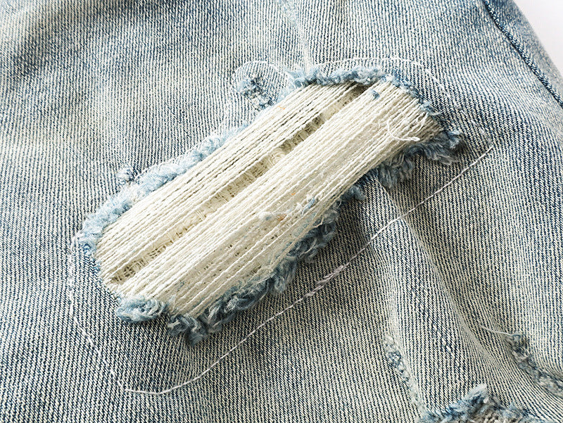 Amiri Fashion Denim Shorts #MR-AM608