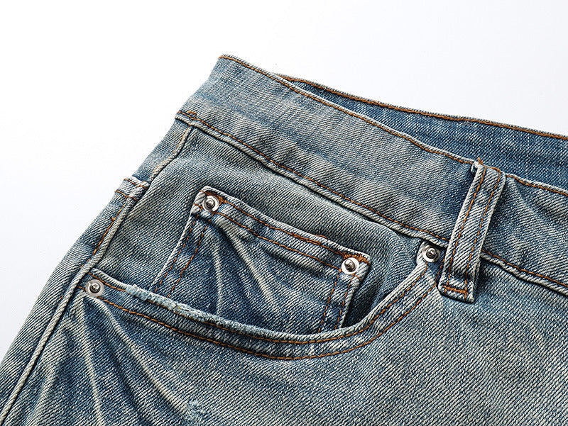 Amiri Fashion Denim Shorts #MR-AM608