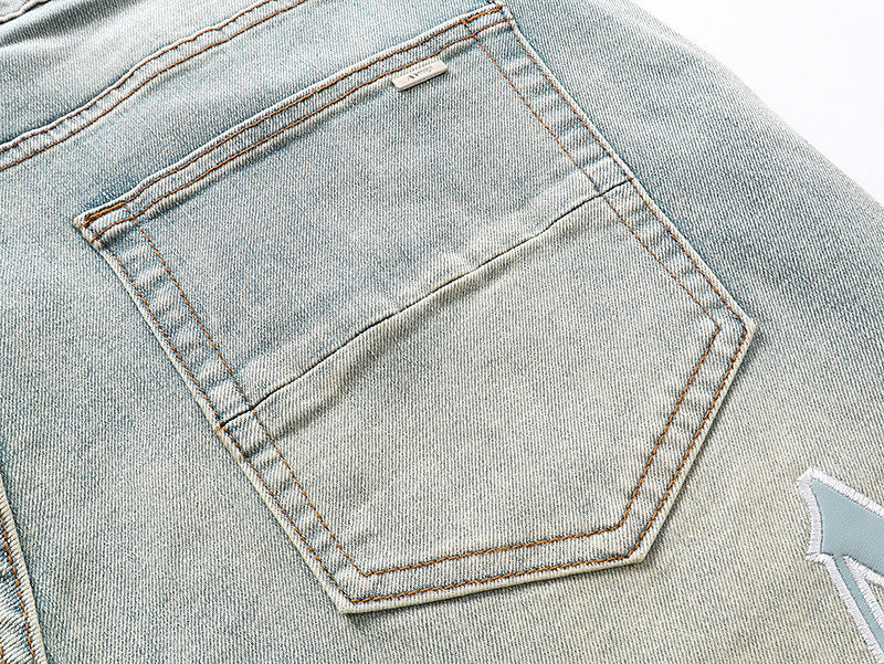 Amiri Fashion Denim Shorts #MR-AM609