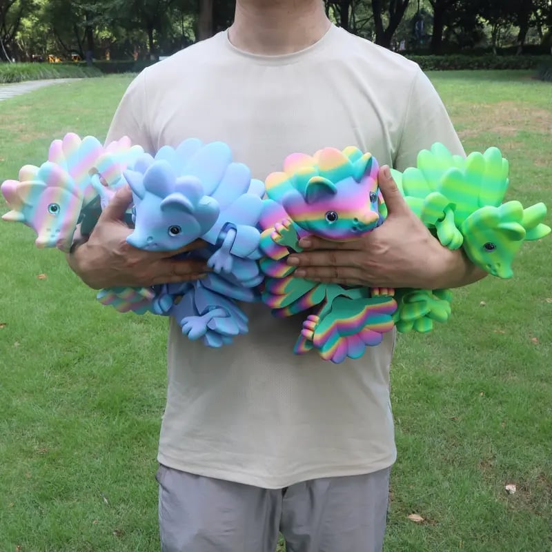 🔥LAST DAY 50% OFF - 🌟🦔3D Printed Hedgehogs with Dynamic Expressions
