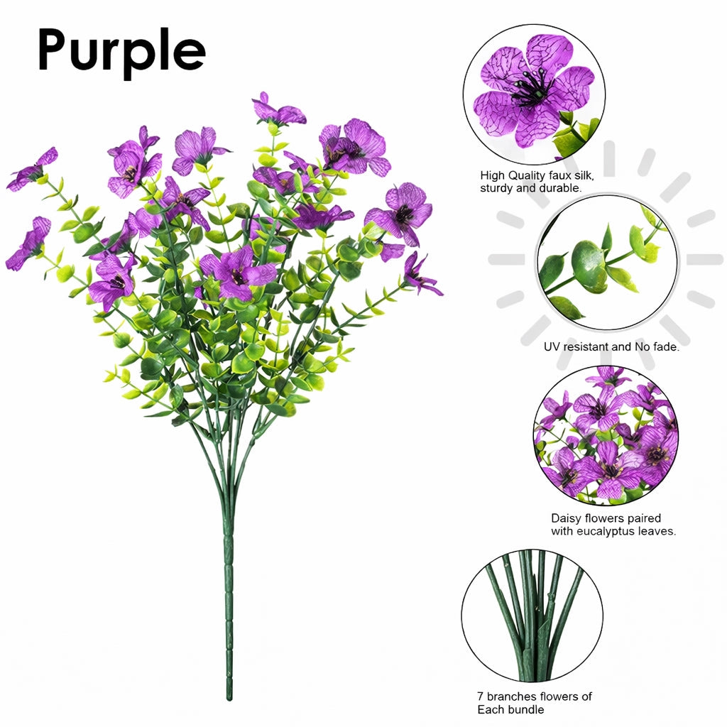 🎁 Hot Sale 50% OFF🎉Realistic UV-Resistant Outdoor Flowers – Zero Maintenance