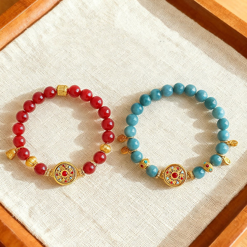 Manifest Your Best Life: The Spinning Fortune Compass Bracelet