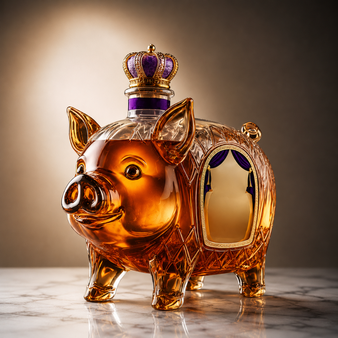 Whiskey Bottle - Pork Edition