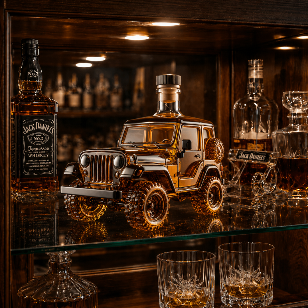 Whiskey Bottle - Jeep Edition