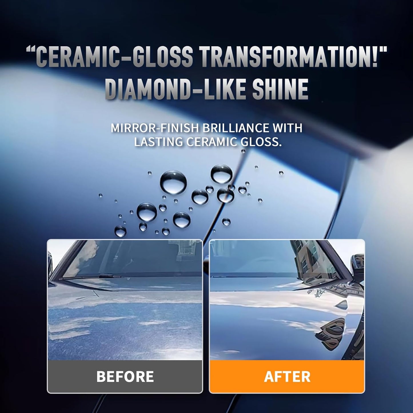 🏆Nano-ceramic automotive coating restores shine and protects car paint.